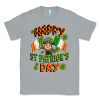 Heather Grey happy st patricks day Classic Tee - CowGirlArtShop