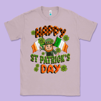 Happy St Patricks Day Classic Tee Designed By Cowgirlartshop