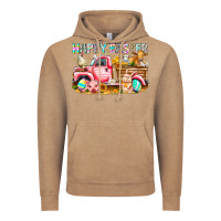 Vintage Coffee Happy Easter Animal Farm Truck Vintage Hoodie - CowhideDigitalArt