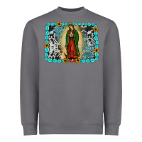 Storm Gemstone our lady of Guadalupe Heavyweight Sweatshirt - JahusDesignShop