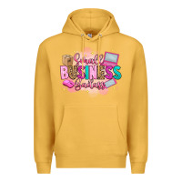 Mustard small business badass Premium Hoodie - Artiststas