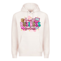 Pale Pink small business badass Premium Hoodie - Artiststas