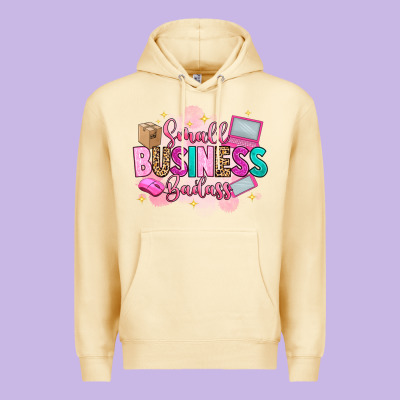 Small Business Badass Premium Hoodie Designed By Artiststas