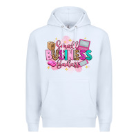White small business badass Premium Hoodie - Artiststas