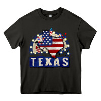 Asphalt texas 4th of july Heavy Core Tee - CowGirlArtShop