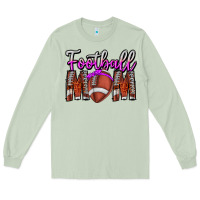 Matcha Football Mom Long Sleeve Tee - CowhideDigitalArt