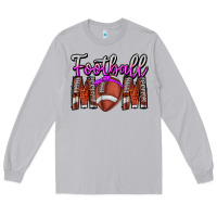 Moon Dust Football Mom Long Sleeve Tee - CowhideDigitalArt