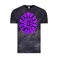 Cloud Black purple gemstone jewelny Vintage Tee - RanaPortraitStore