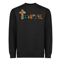 Black thankful Heavyweight Sweatshirt - JahusDesignShop
