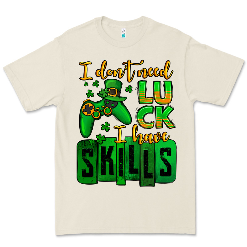 St. Patrick's I Don't Need Luck I Have Skills Premium Tee by OliviaCreatesArt | Teevron