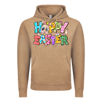Vintage Coffee Hoppy Easter Vintage Hoodie - CowhideDigitalArt
