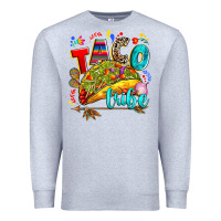 Heather Grey taco tribe Premium Sweatshirt - RanaPortraitStore