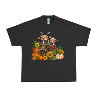 Pigment Black Fall heifer cows Urban Heavy Tee - RanaPortraitStore