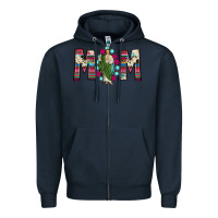 Navy san judas mom Zipper Hoodie - JahusDesignShop