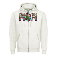 Oatmeal Heather san judas mom Zipper Hoodie - JahusDesignShop