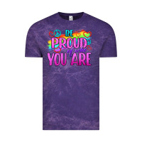 Cloud Purple Be Proud Of Who You Are Vintage Tee - BundleAndBundleShop