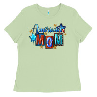 Matcha American mom 4th of july Ladies Tee - FaDigitalArtStudio