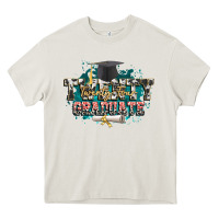 Cream Twenty twenty four graduate Heavy Core Tee - CowGirlArtShop