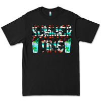 Black Summer Time Cowhide Serape Premium Tee - CowCowDesign