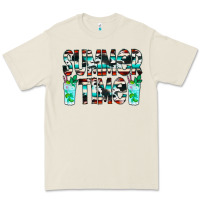 Bone Summer Time Cowhide Serape Premium Tee - CowCowDesign