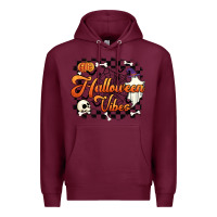 Burgundy halloween vibes Premium Hoodie - Artiststas