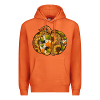 Carrot leopard cowhide sunflower pumpkin Premium Hoodie - Jasminsmagicworld