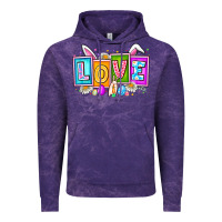 Cloud Purple Love Easter Vintage Hoodie - CowhideDigitalArt