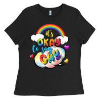 Its Okay To Say Gay Pride Ladies Tee | Teevron