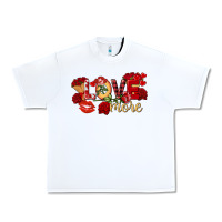 White love more valentine's day Urban Heavy Tee - FaDigitalArtStudio