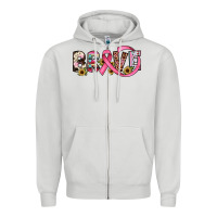 Dove Grey brave cancer awareness ribbon Zipper Hoodie - JahusDesignShop