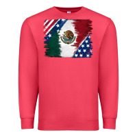 Cardinal Mexican With American Flag Premium Sweatshirt - RanaPortraitStore