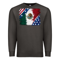 Smoke Mexican With American Flag Premium Sweatshirt - RanaPortraitStore