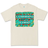 Bone summer time glitter pineable Premium Tee - CowCowDesign