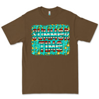 Cacao summer time glitter pineable Premium Tee - CowCowDesign