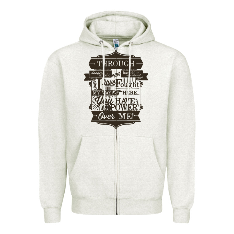 Labyrinth Words Zipper Hoodie by linhVisuals | Teevron