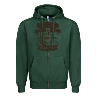 Sports Green labyrinth words Zipper Hoodie - linhVisuals