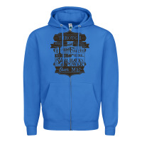 True Royal labyrinth words Zipper Hoodie - linhVisuals