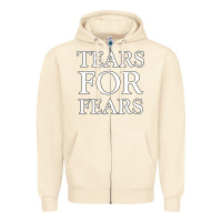 Sandshell Tëärs För Fëärs WHITE Zipper Hoodie - linhVisuals
