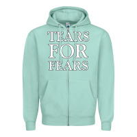 Seafoam Tëärs För Fëärs WHITE Zipper Hoodie - linhVisuals