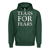 Sports Green Tëärs För Fëärs WHITE Zipper Hoodie - linhVisuals