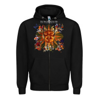 Black tears for fears 24 Zipper Hoodie - linhVisuals