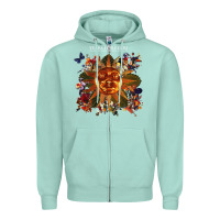 Seafoam tears for fears 24 Zipper Hoodie - linhVisuals