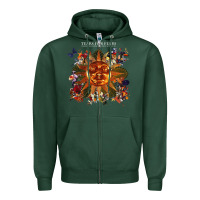 Sports Green tears for fears 24 Zipper Hoodie - linhVisuals