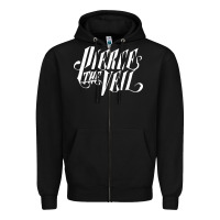Black pierce the veil front Zipper Hoodie - linhVisuals