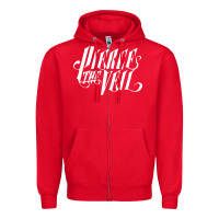 Red pierce the veil front Zipper Hoodie - linhVisuals