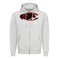 Dove Grey claflin, education sport Zipper Hoodie - linhVisuals