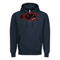 Navy claflin, education sport Zipper Hoodie - linhVisuals