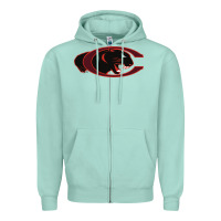 Seafoam claflin, education sport Zipper Hoodie - linhVisuals