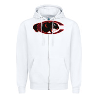 White claflin, education sport Zipper Hoodie - linhVisuals