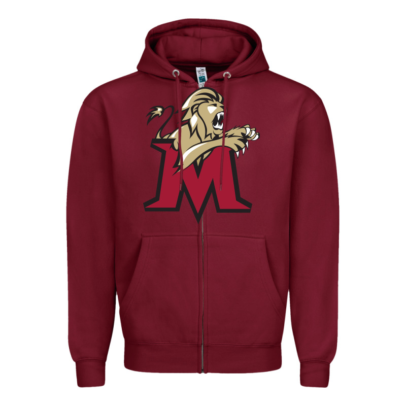 Lions, Molloy College Zipper Hoodie by linhVisuals | Teevron
